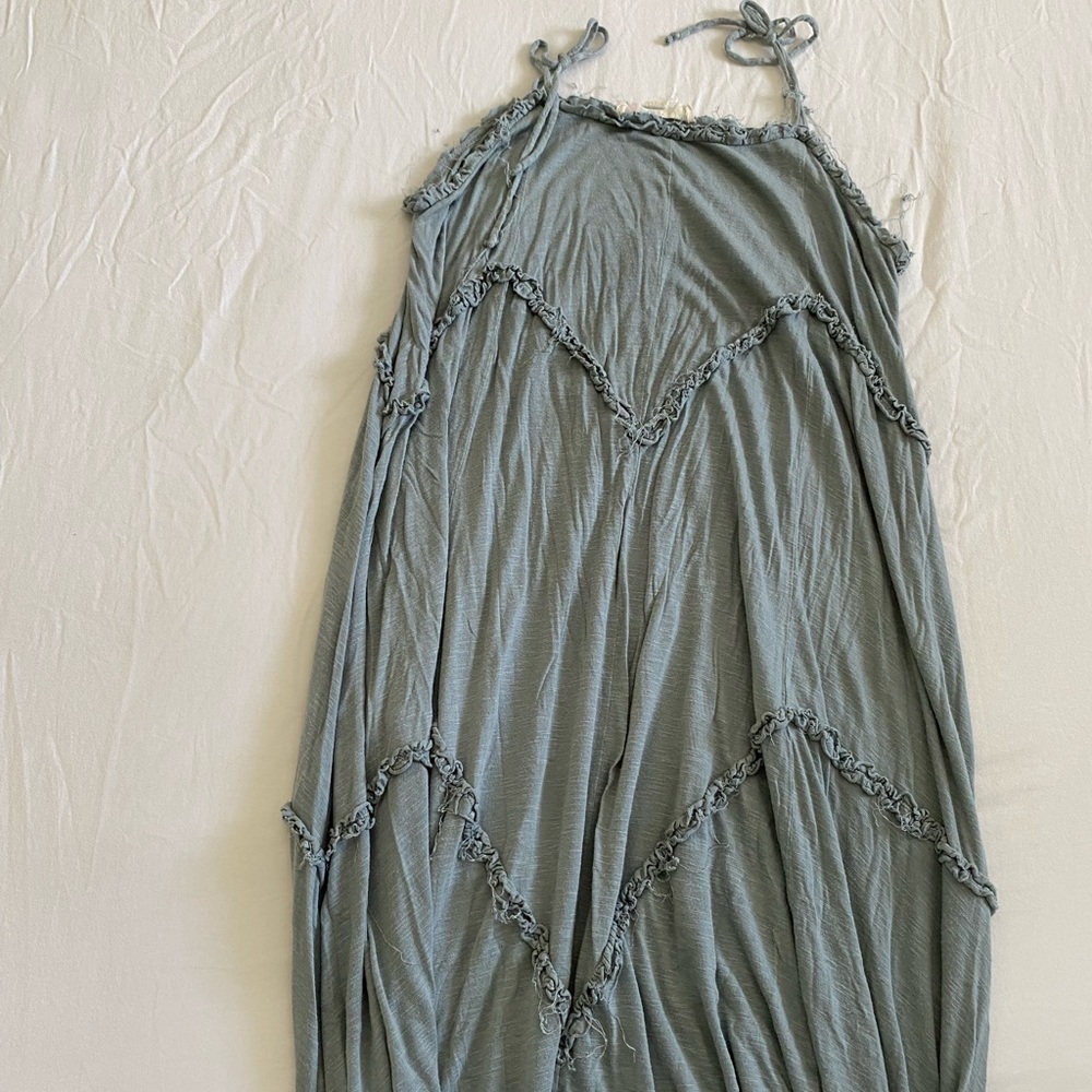Super cozy maxi chevron dress from free people